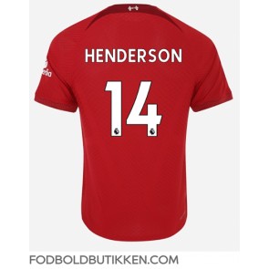 Liverpool Jordan Henderson #14 Hjemmebanetrøje 2022-23 Kortærmet